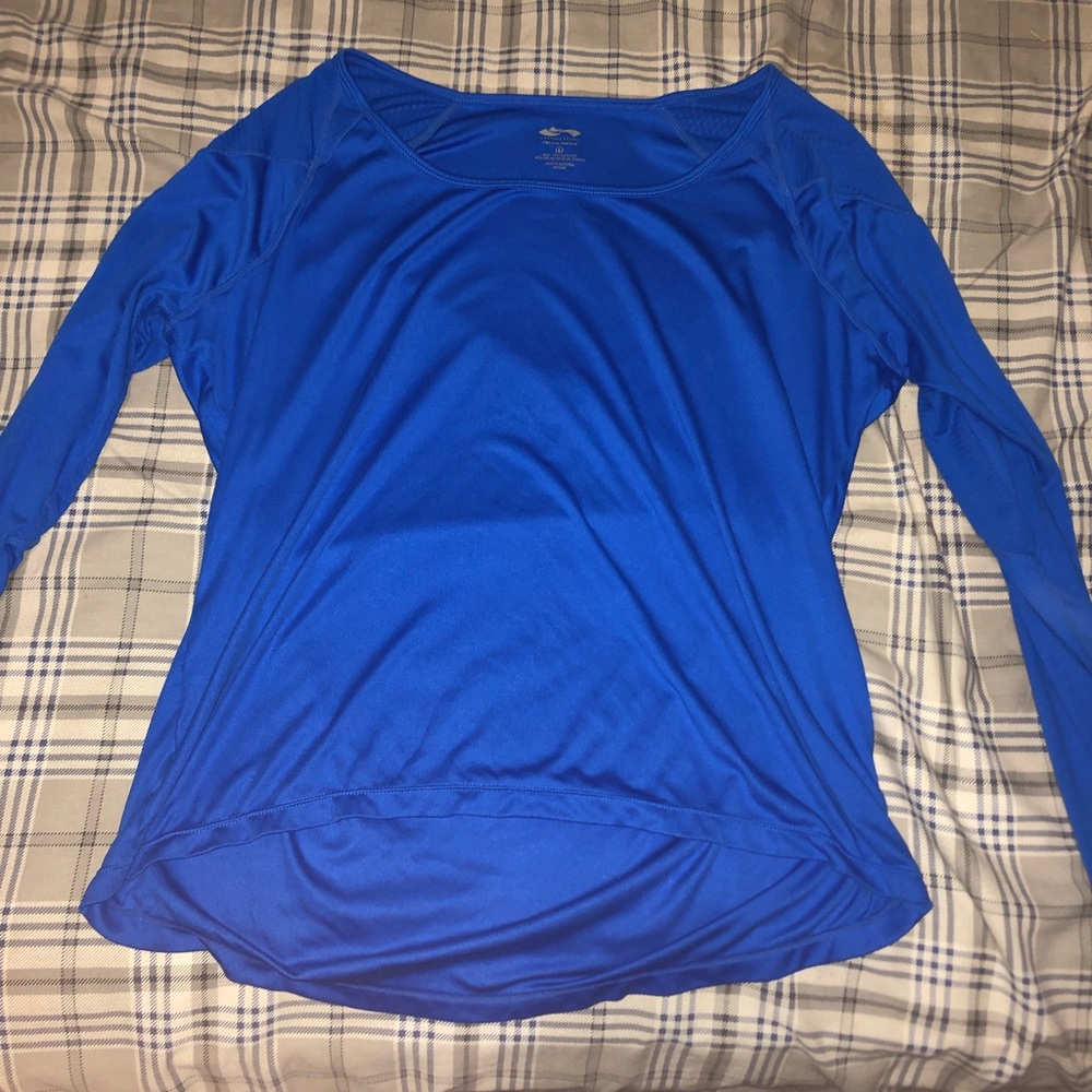 DRI-FIT BLUE LONG SLEEVE